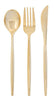 Metallic Gold Forks