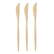 Metallic Gold Knives