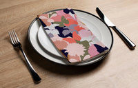 Butterfly Flower Guest Towel Napkin