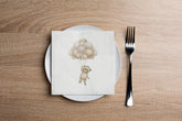 Teddy Balloon Cocktail Napkins