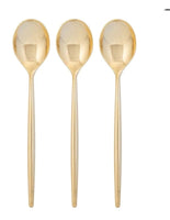 Metallic Gold Spoons