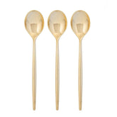 Metallic Gold Spoons