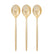 Metallic Gold Spoons