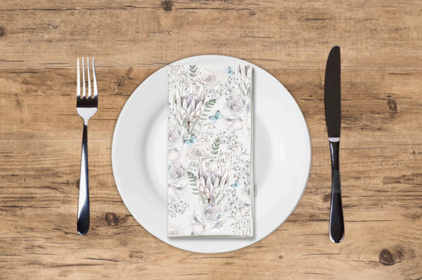 Winter Plush Guest Towel Napkin