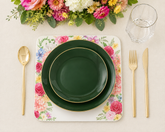 Emerald Elegance Tableware Set