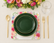Emerald Elegance Tableware Set