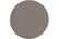 Taupe - Gold Round Plastic Plates