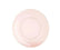 Transparent Rose- Gold Round Plastic Plates