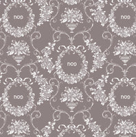 Pesach Lace Taupe Disposable Chargers