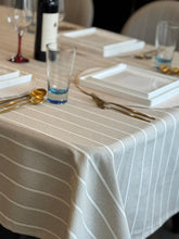 Moda Taupe Tablecloth