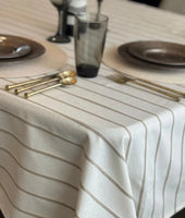 Moda Cream Tablecloth