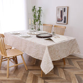 Gold Leaves Tablecloth