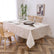 Gold Leaves Tablecloth