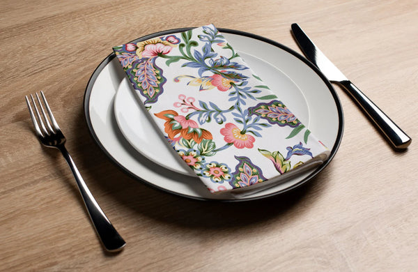 Fantasy Damask Guest Towel Napkin
