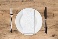 Icy Floral Guest Towel Napkin