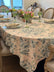 Blue/Green Nude Floral Tablecloth