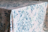 Blue/Green Nude Floral Tablecloth