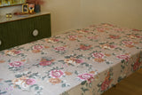 Vintage Floral Tablecloth