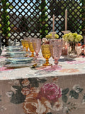 Vintage Floral Tablecloth