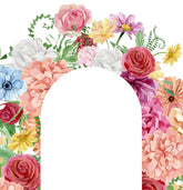 Floral Arch Chargers