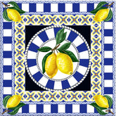 Venetian Lemons Chargers