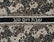 Black& White Hebrew Floral Challah Cover