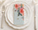Trailing Bouquet Guest Towel Napkin