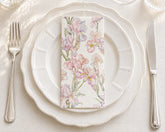 Iris Blossom Guest Towel Napkin