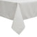 Striped White Tablecloth