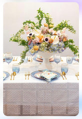 Eyelet Lace Tablecloth