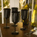 Black -  Upscale Round Wine Cups