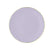 Lavender - Gold Round Plastic Plates