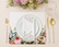 Delicate wildflower Tableware Set