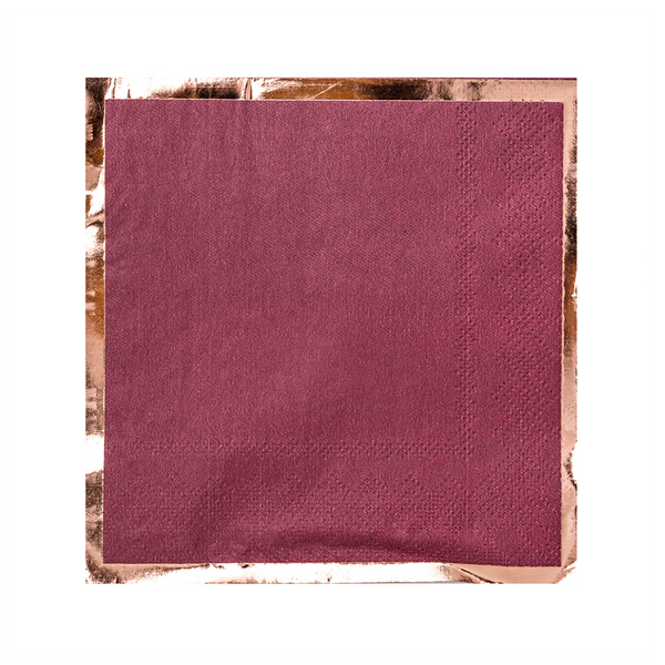 Mauve-Elous Cocktail Napkins