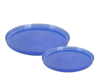 Bartenura Blue - Transparent Walled Plate