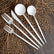 Solid White Cutlery
