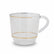 Clear - Gold 12.5 oz Teacups