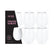 White 12 oz Stemless Goblets