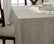 Premium Silver Metallic Tablecloth