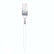 Clear - Silver Plastic Cutlery Set