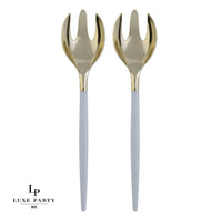 White - Gold Serving Set