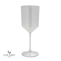 Clear - Upscale Round Wine Cups