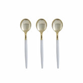Clear - Gold Mini Spoon Set