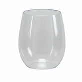 Clear 12 oz Stemless Goblets