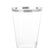 Clear - Silver 9 oz Plastic Tumblers